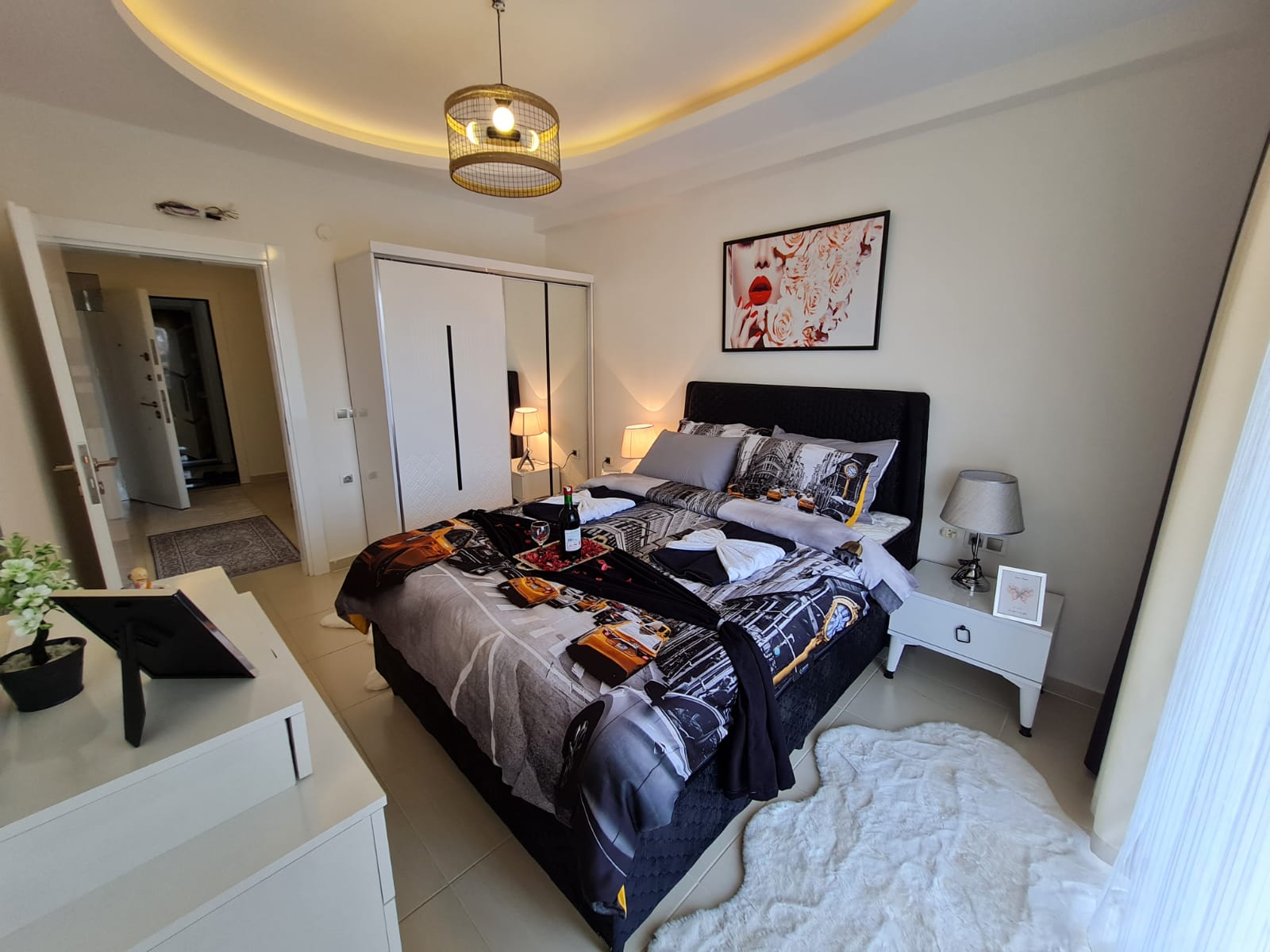 Квартира 1+1, в 250 метрах от моря в Махмутларе, 65 кв.м. фото 10