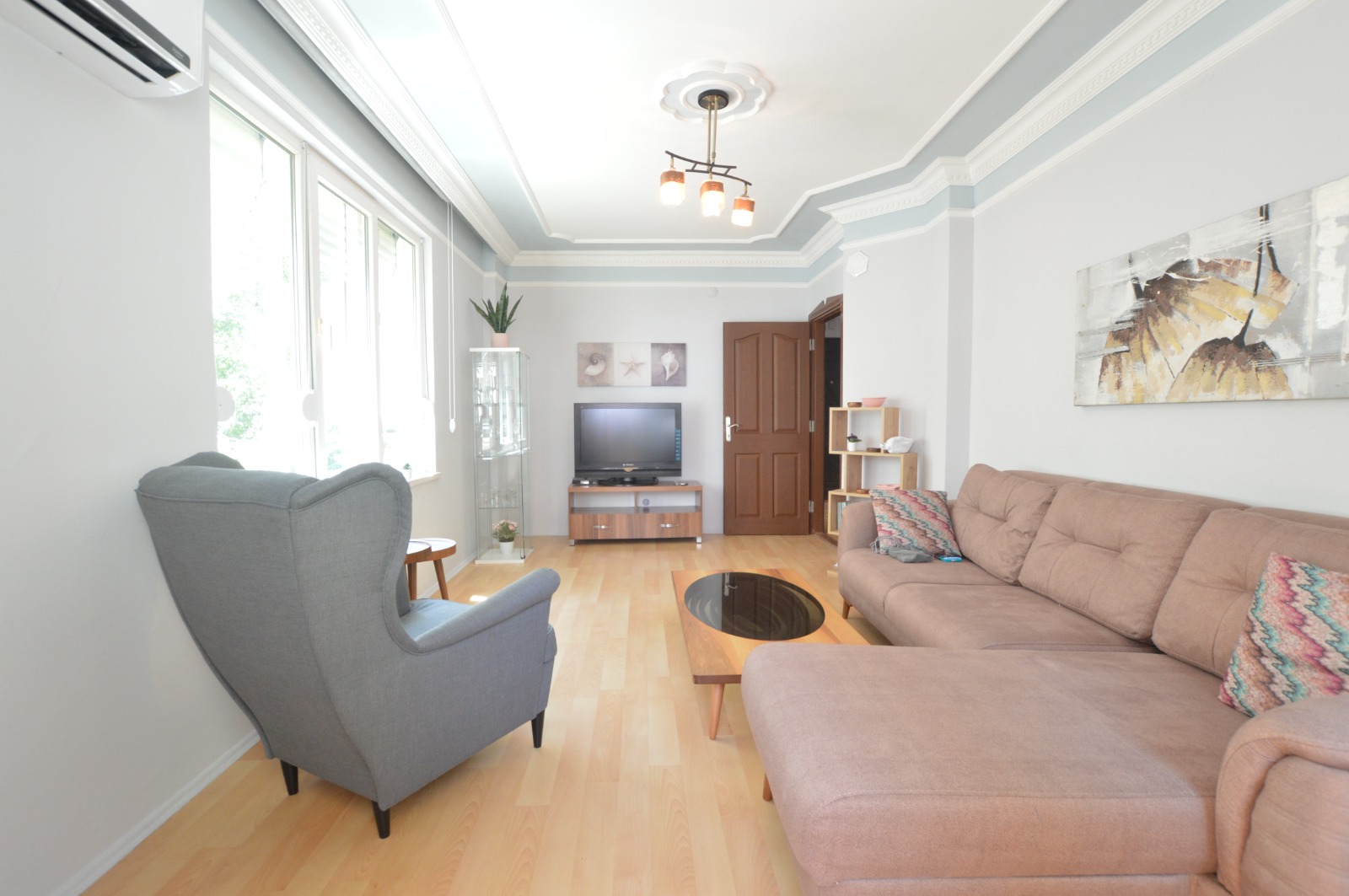 Квартира 2+1 с мебелью в 300 метрах от пляжа Клеопатра, 90 кв.м. фото 2