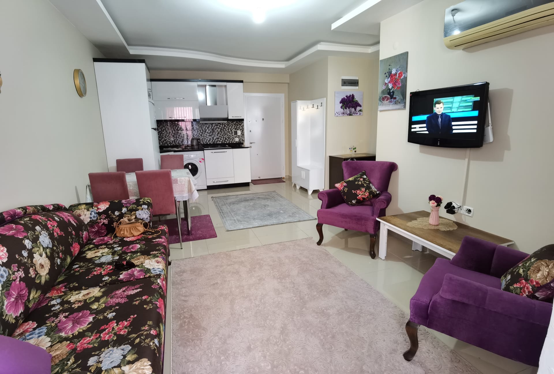 Отличная квартира 1+1 с мебелью на ул. Аатюрк, Махмутлар фото 20