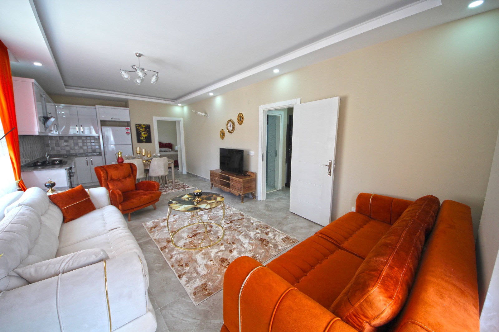 Квартира 2+1, в Махмутларе в 550 метрах от моря, 115 кв.м. фото 3