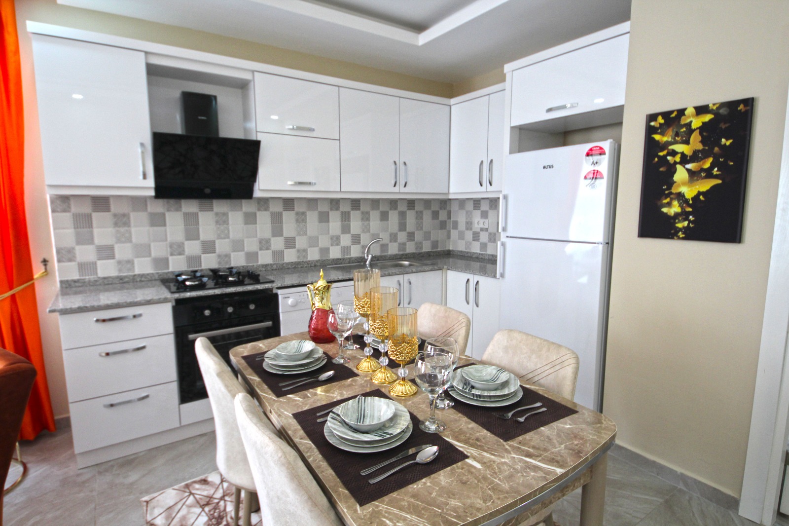 Квартира 2+1, в Махмутларе в 550 метрах от моря, 115 кв.м. фото 4