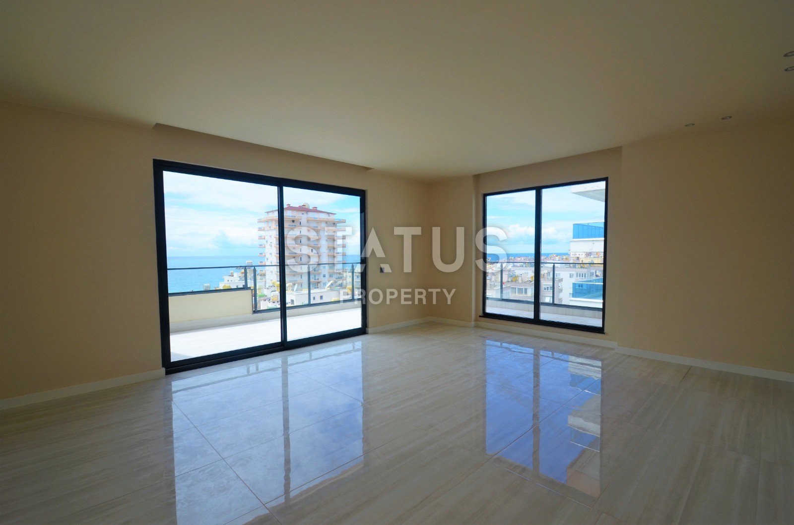 Шикарный пентхаус с потрясающим видом на море в центре района Махмутлар, 260 кв.м. фото 14