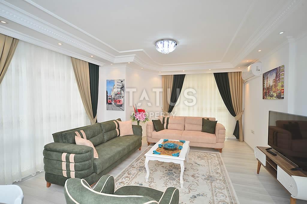 Шикарные трехкомнатные апартаменты в 100 м от моря в центре района Махмутлар, 120 м2 фото 5