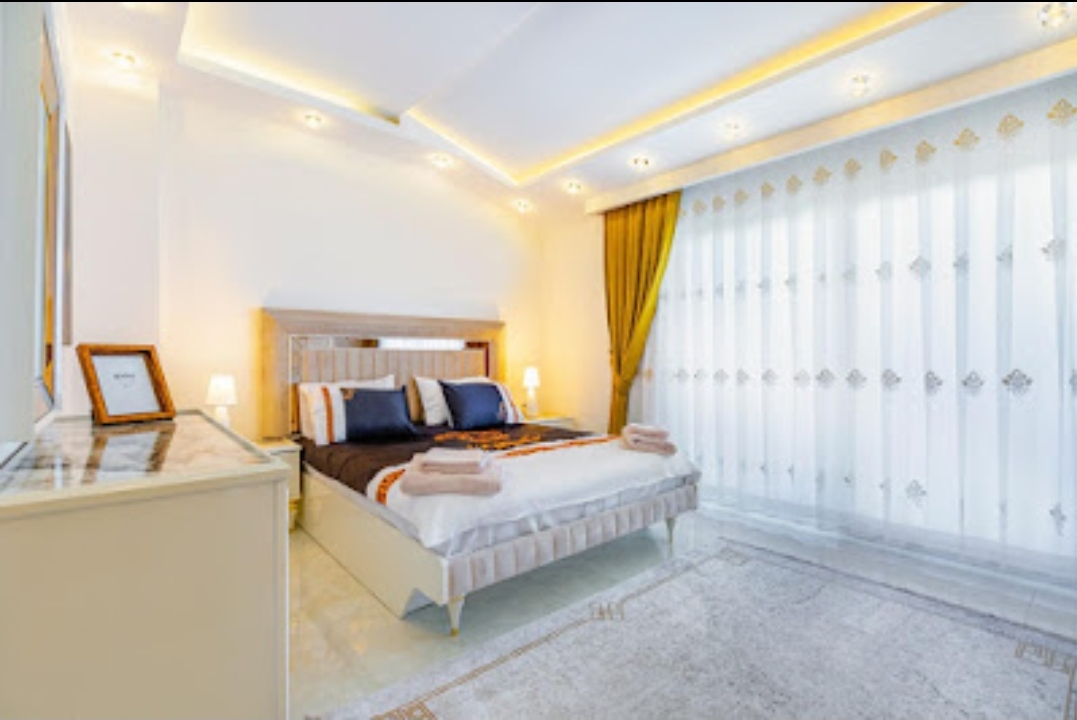 Luxurious apartment 3+1 with furniture and appliances in Mahmutlar фото 5