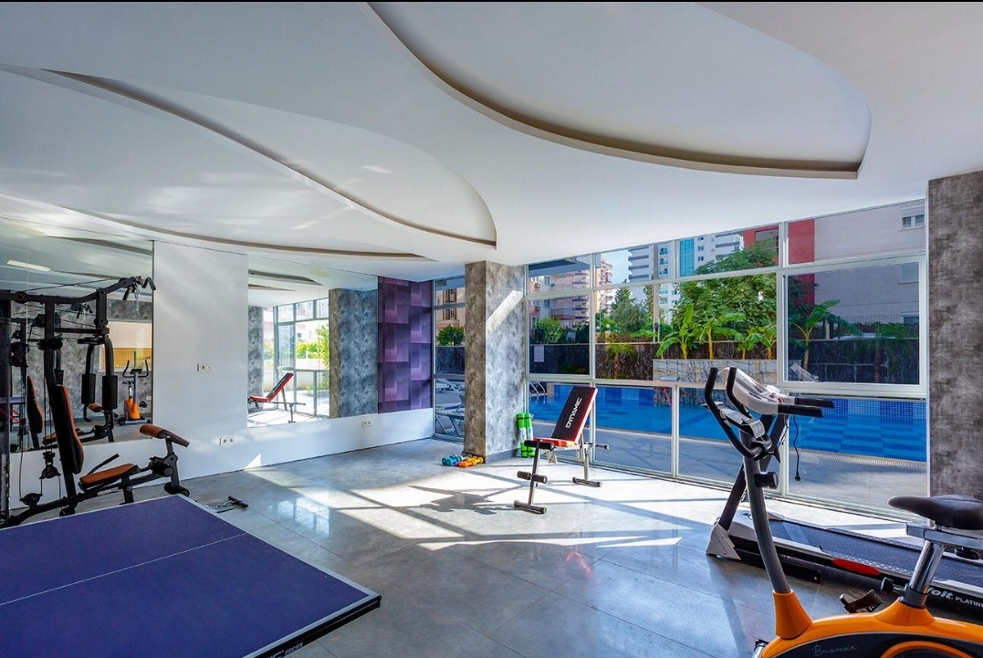 Luxurious apartment 3+1 with furniture and appliances in Mahmutlar фото 20