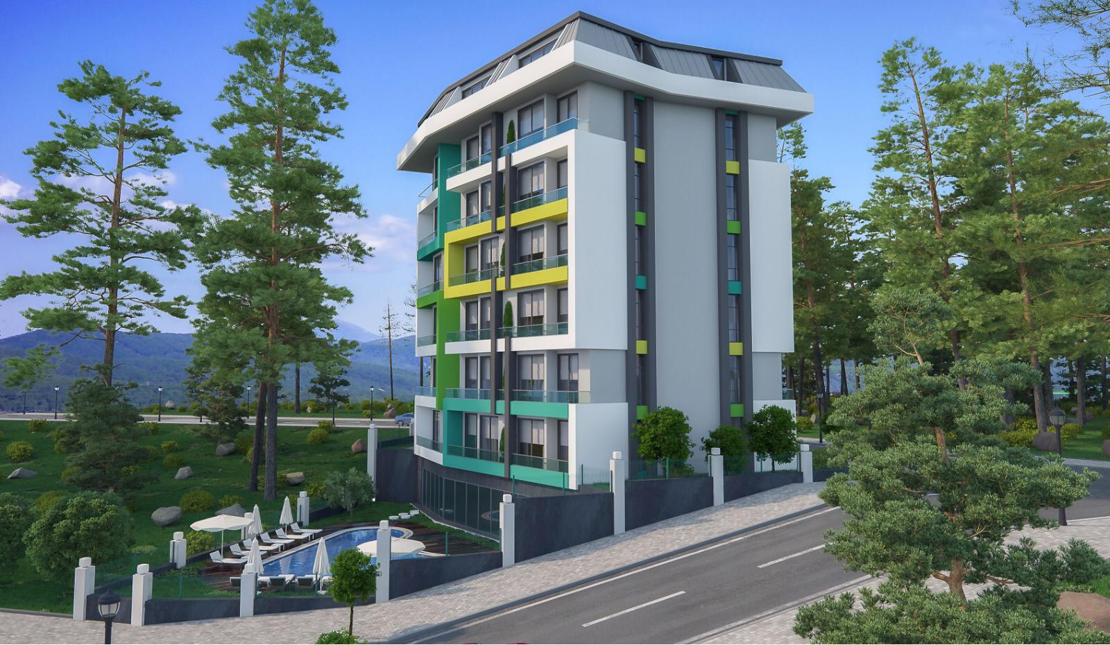 Квартира в Авсалларе 1+1, 42 кв.м. фото 8