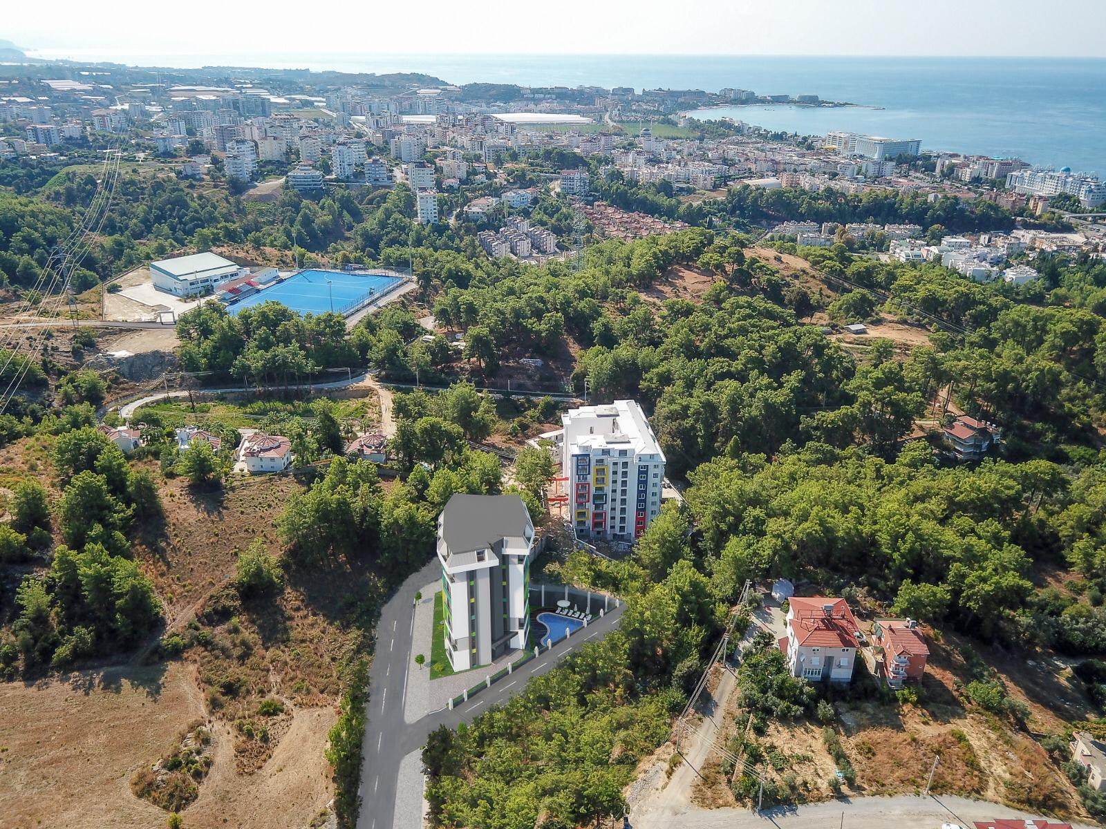 Квартира в Авсалларе 1+1, 42 кв.м. фото 17