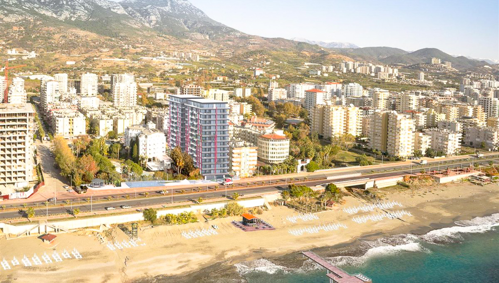 Apartments 2+1 on the first coastline in Mahmutlar! 95 sq. m. фото 12