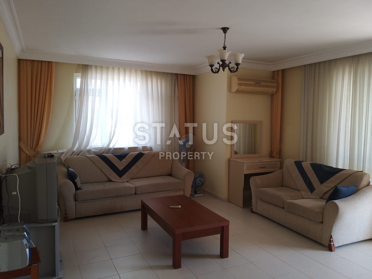 Меблированные трехкомнатные апартаменты в 200 м от Средиземного моря, 120 кв.м. фото 4