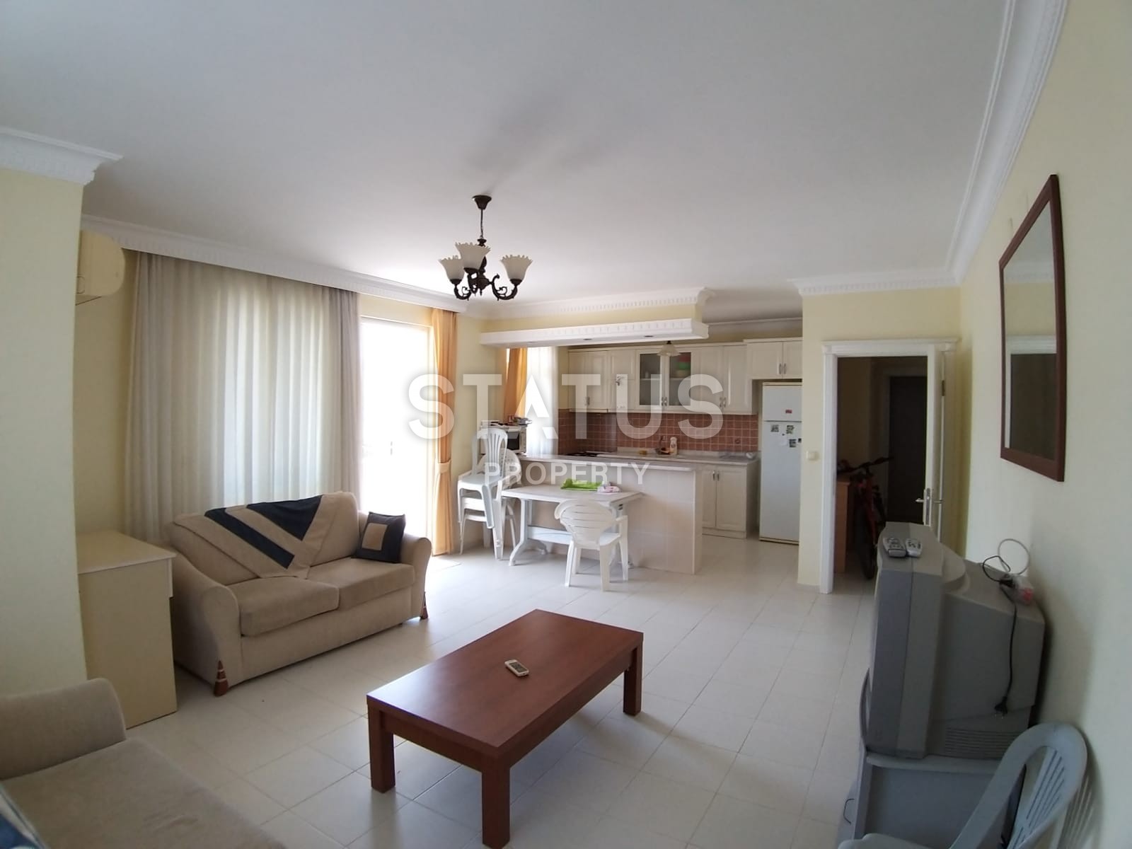 Меблированные трехкомнатные апартаменты в 200 м от Средиземного моря, 120 кв.м. фото 5