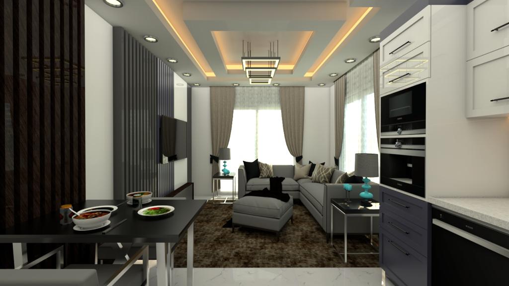 Квартира планировки 1+1 в строящемся доме, 55 м2. фото 3