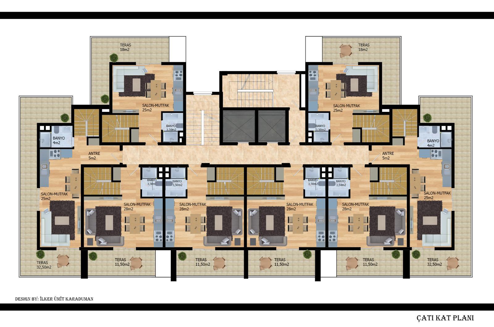 Investment project under construction in Avsallar! Favorable payment terms, 55-136 m2 фото 4