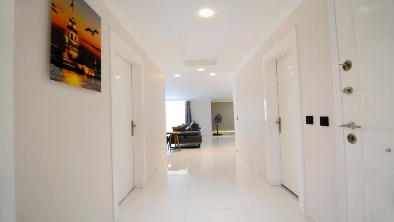 Просторная трехкомнатная квартира в комплексе на первой береговой линии в районе Кестель, 135м.кв фото 10