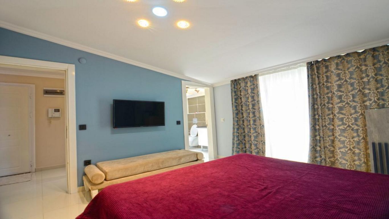 Просторная трехкомнатная квартира в комплексе на первой береговой линии в районе Кестель, 135м.кв фото 13