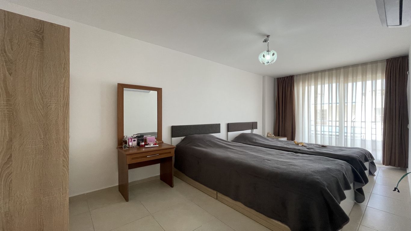 Отличная бюджетная квартира 1+1 с видом на море и горы, 55 м2. Конаклы, Алания. фото 12