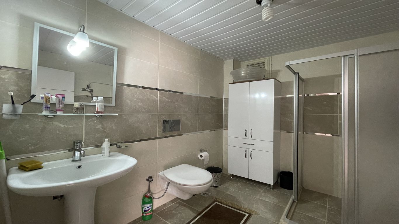 Отличная бюджетная квартира 1+1 с видом на море и горы, 55 м2. Конаклы, Алания. фото 17