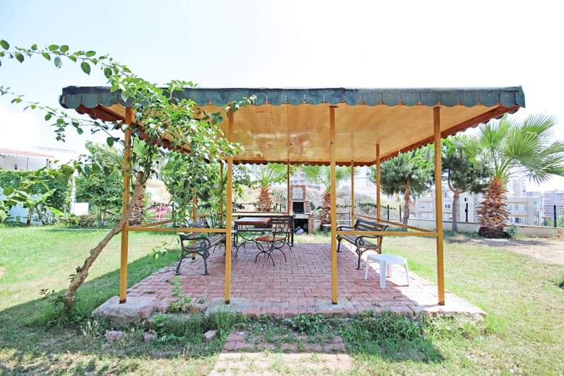 Квартира 2+1 с панорамным видом на море, природу и крепость, 120 м2. Махмутлар, Алания. фото 6