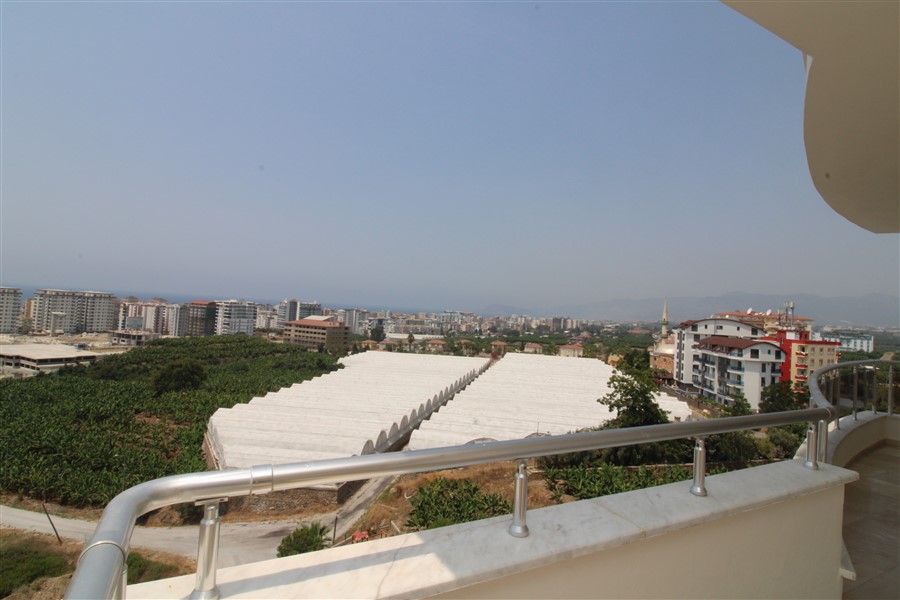 Квартира 2+1 с панорамным видом на море, природу и крепость, 120 м2. Махмутлар, Алания. фото 24