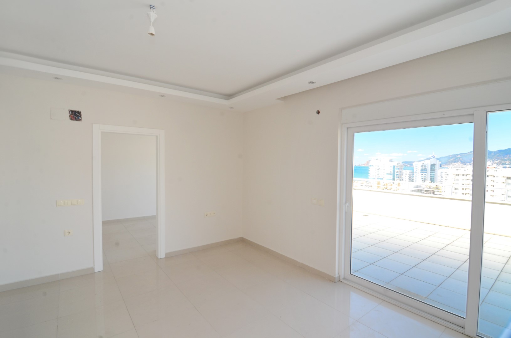 Квартира 2+1 и пентхаус 4+1 с видом на море и крепость в Махмутларе. фото 24