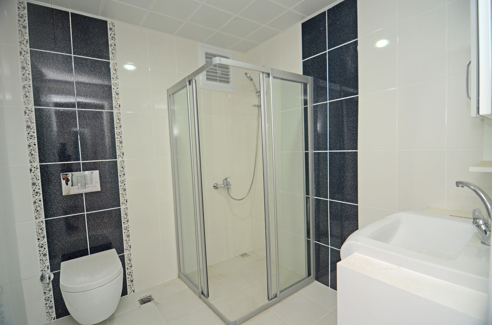 Квартира 2+1 и пентхаус 4+1 с видом на море и крепость в Махмутларе. фото 46