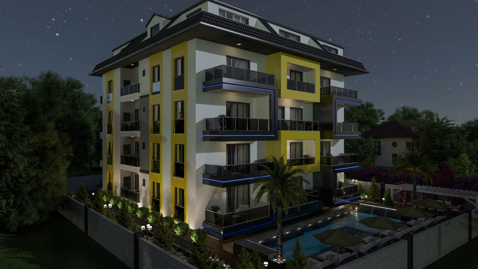 Apartment 1+1, in Avsallar under construction. 65 sq.m. фото 3