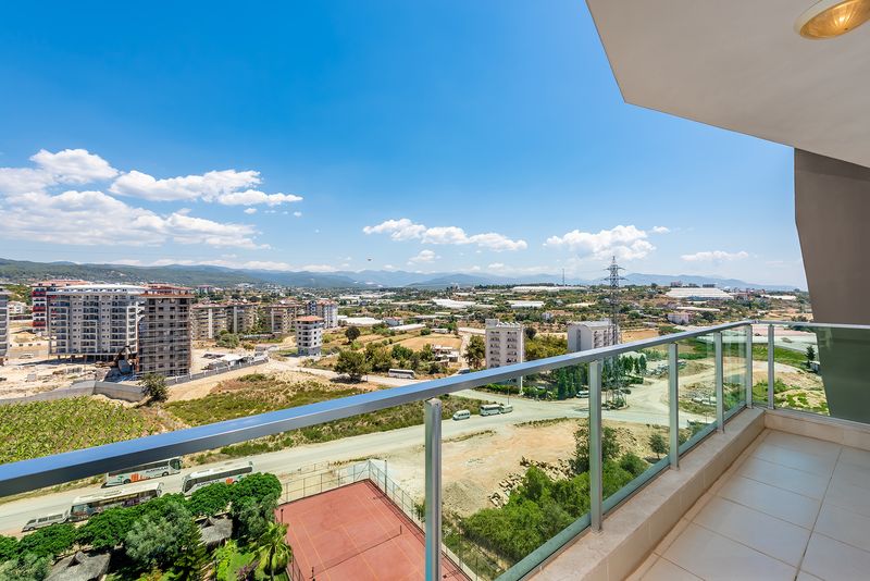 Квартира 1+1 с панорамой на горы Торос в лучшем комплексе Авсаллара, 65 м2. фото 12