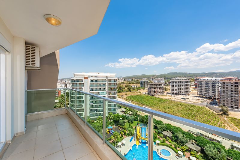 Квартира 1+1 с панорамой на горы Торос в лучшем комплексе Авсаллара, 65 м2. фото 14