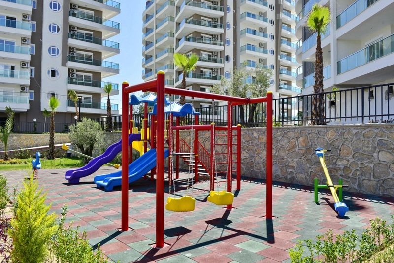 Квартира 1+1 с панорамой на горы Торос в лучшем комплексе Авсаллара, 65 м2. фото 24