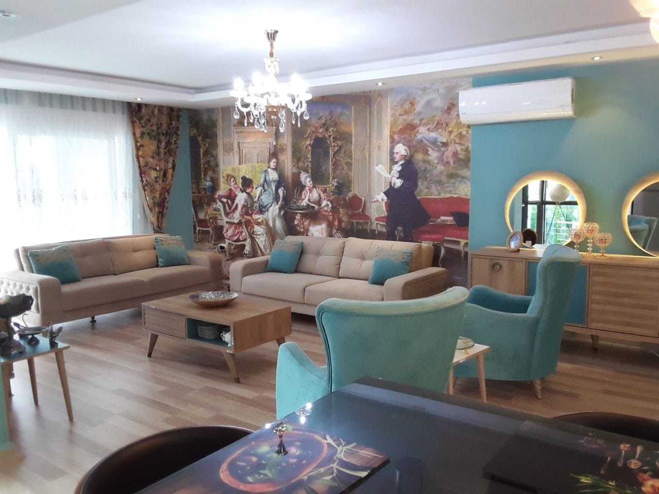 Садовый дублекс планировки 4+1, площадью 220 м2 в районе Кестель. фото 6