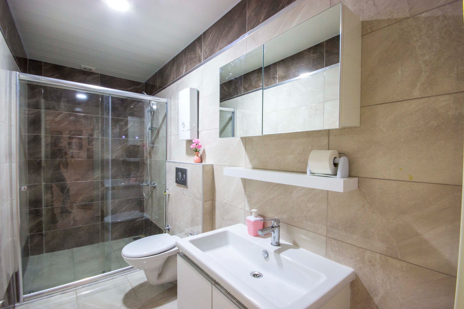 Садовый дублекс планировки 4+1, площадью 220 м2 в районе Кестель. фото 17