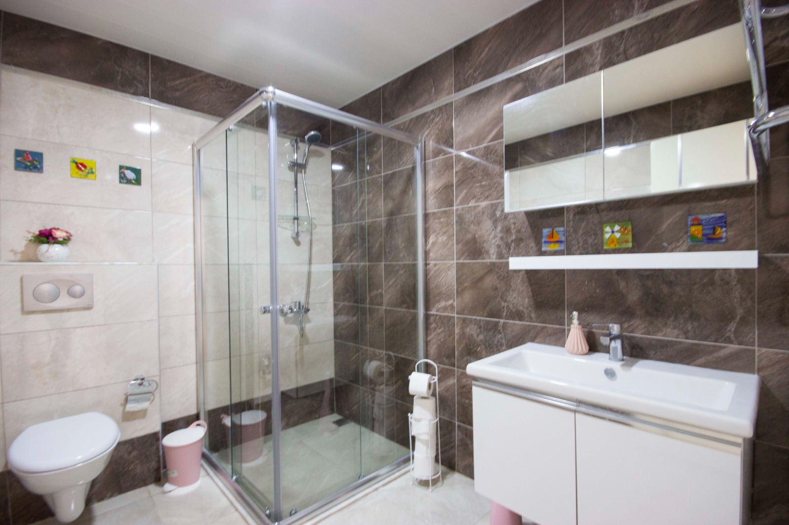 Садовый дублекс планировки 4+1, площадью 220 м2 в районе Кестель. фото 18