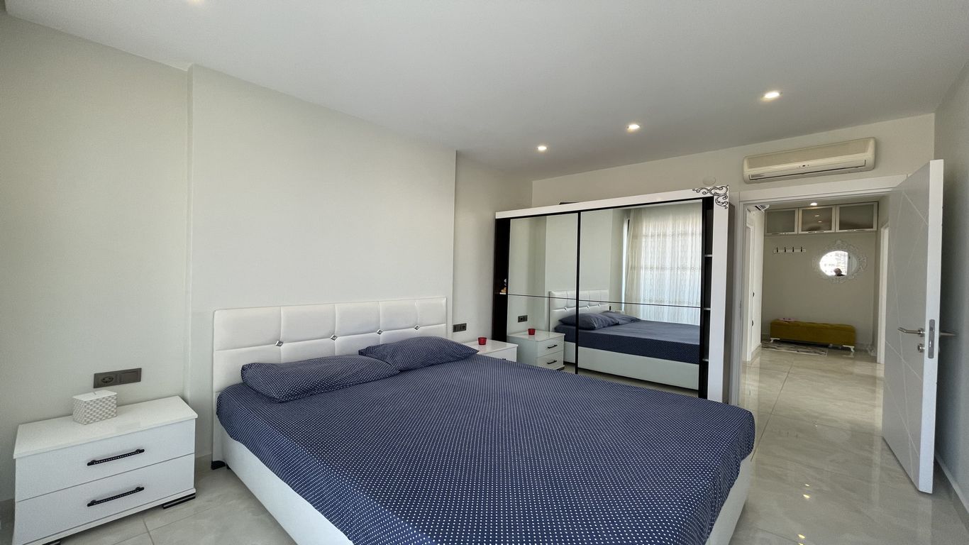 Квартира 1+1 с мебелью с видом на море, 65 м2 фото 9