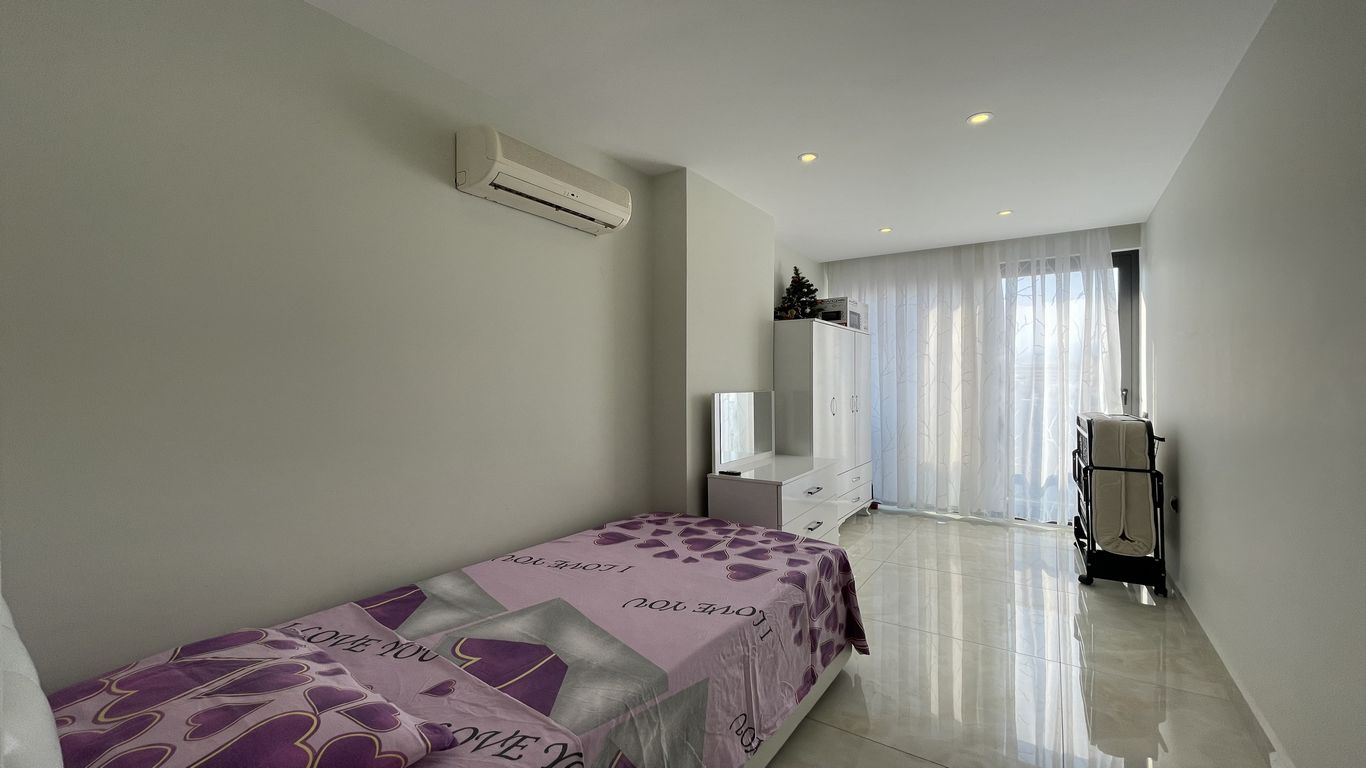 Квартира 1+1 с мебелью с видом на море, 65 м2 фото 10