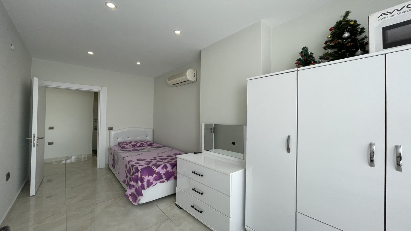 Квартира 1+1 с мебелью с видом на море, 65 м2 фото 11