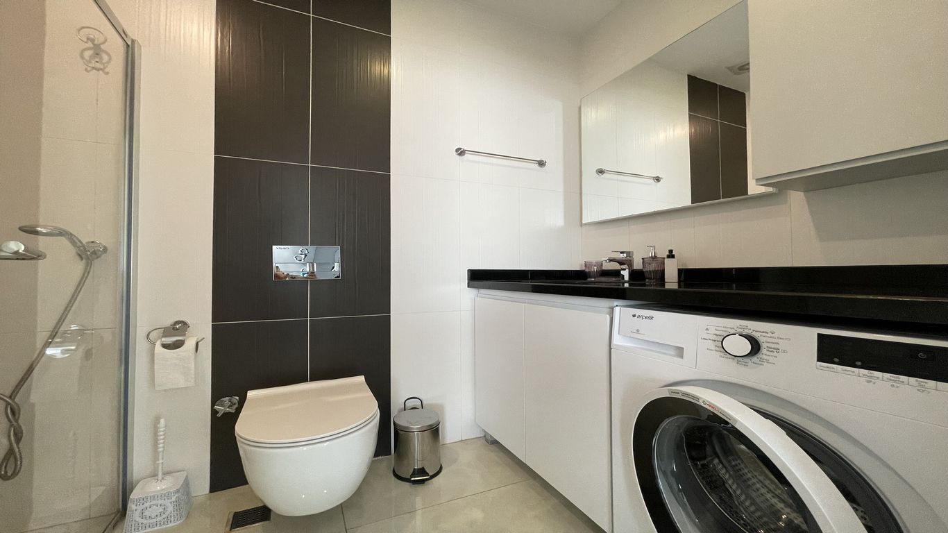 Квартира 1+1 с мебелью с видом на море, 65 м2 фото 13