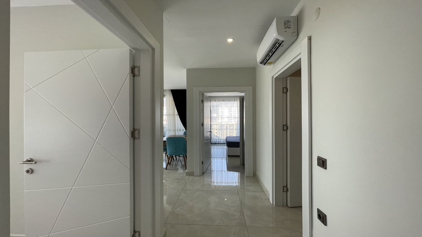 Квартира 1+1 с мебелью с видом на море, 65 м2 фото 14