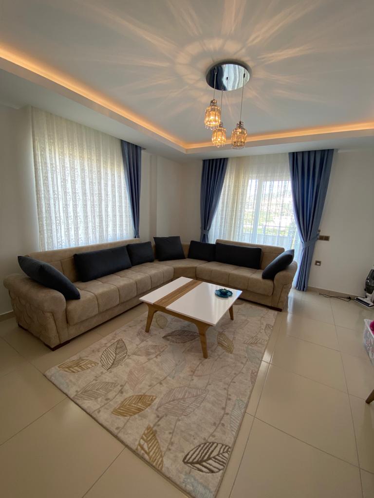 Квартира планировки 1+1 с мебелью в Махмутларе, 75 м2 фото 1