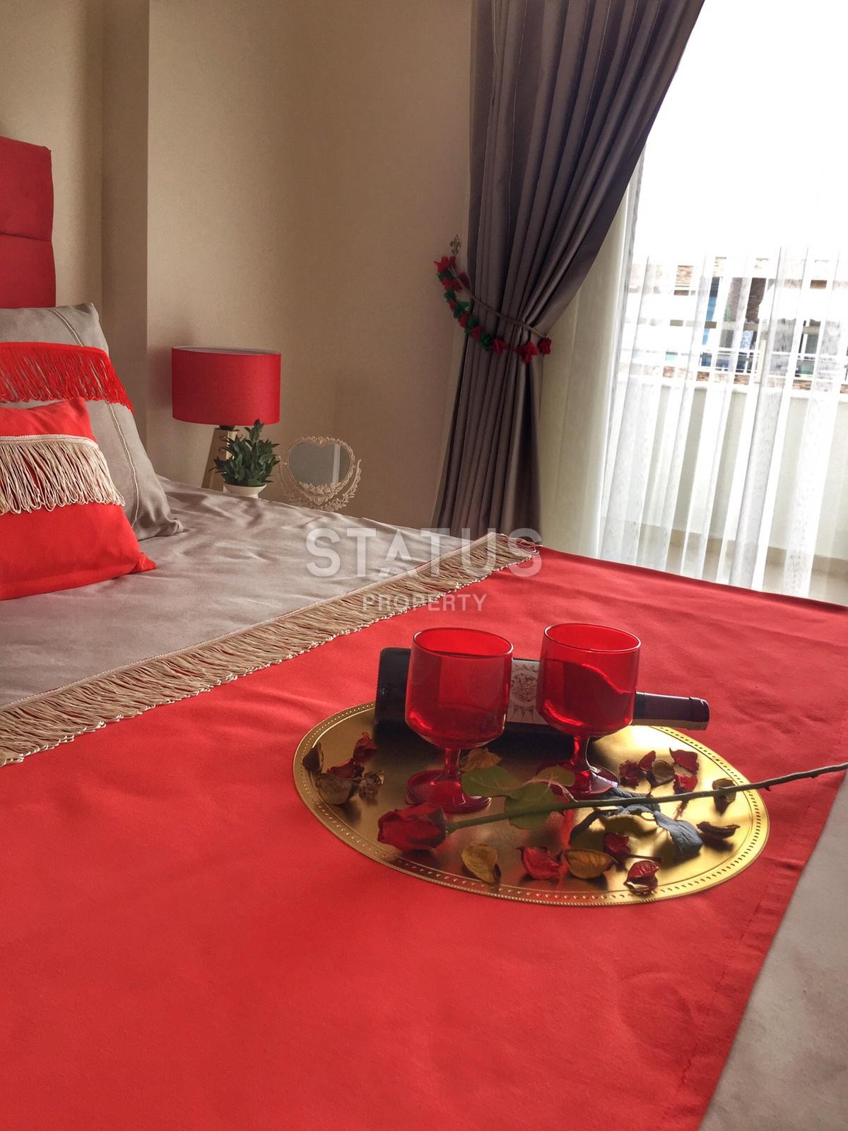 Квартира с мебелью в новом доме с инфраструктурой в Махмутларе 70 кв.м. фото 3