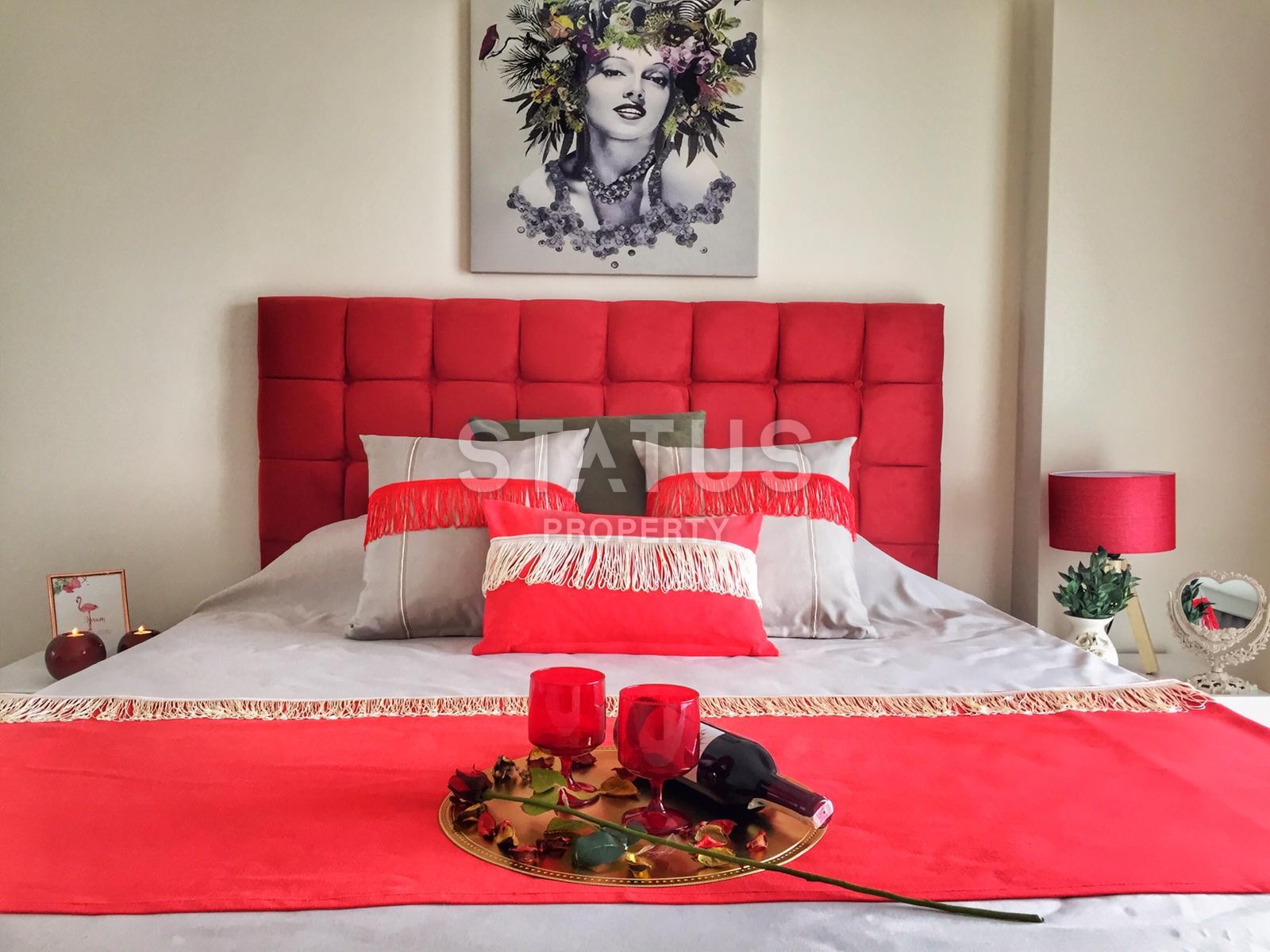 Квартира с мебелью в новом доме с инфраструктурой в Махмутларе 70 кв.м. фото 4