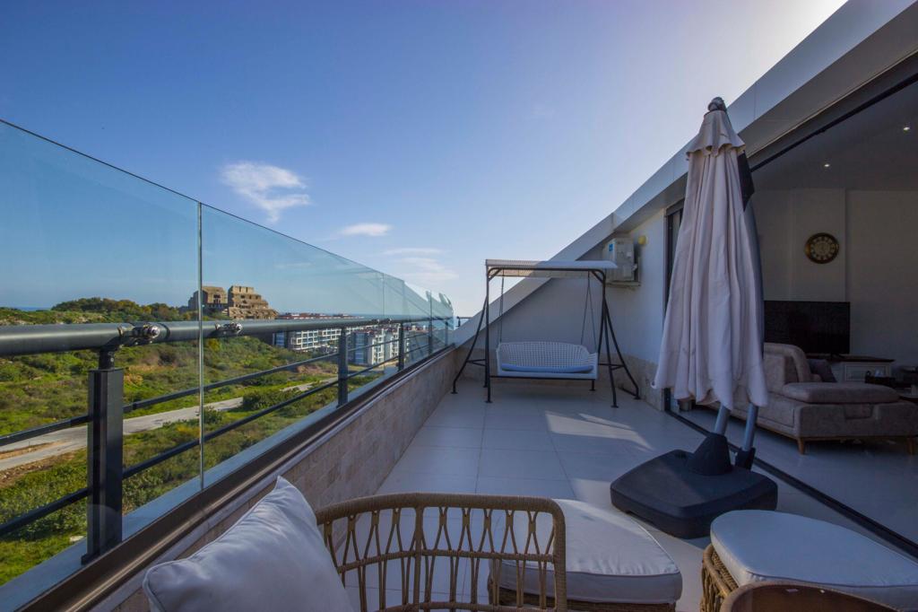 Пентхаус 3+1 с панорамой на море и горы, 155 м2. Кестель, Алания. фото 6