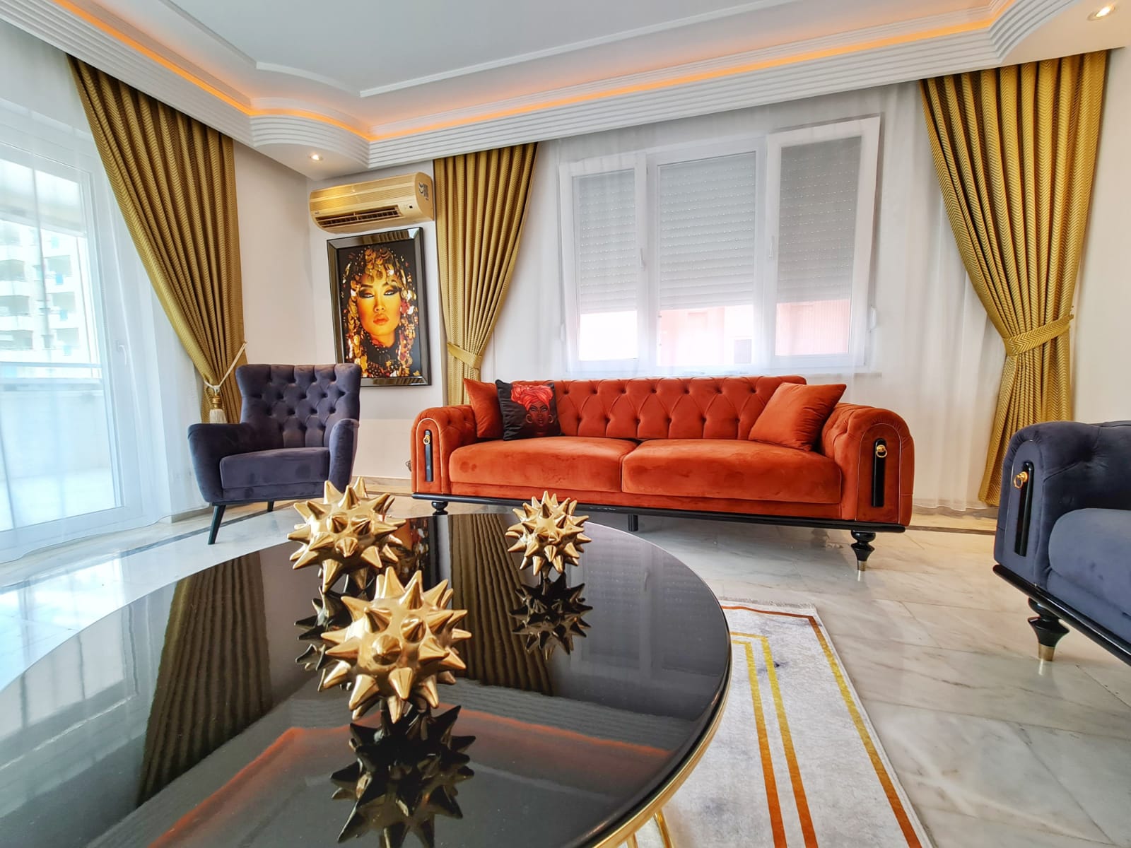 Крупнометражная квартира 2+1 с дизайнерским ремонтом недалеко от моря в Махмутларе, 135 м2. фото 19