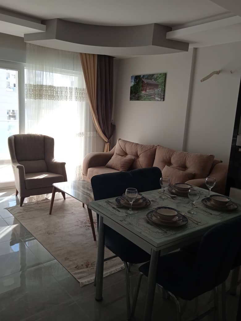 Новая квартира с мебелью в Махмутларе, 55 м2 фото 11