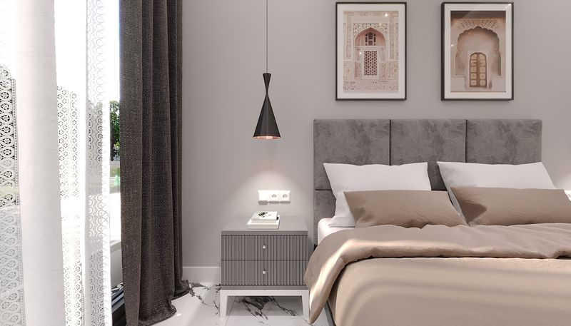 Квартиры 1+1 и пентхаусы 2+1 на стадии котлована. Махмутлар, Алания. фото 34