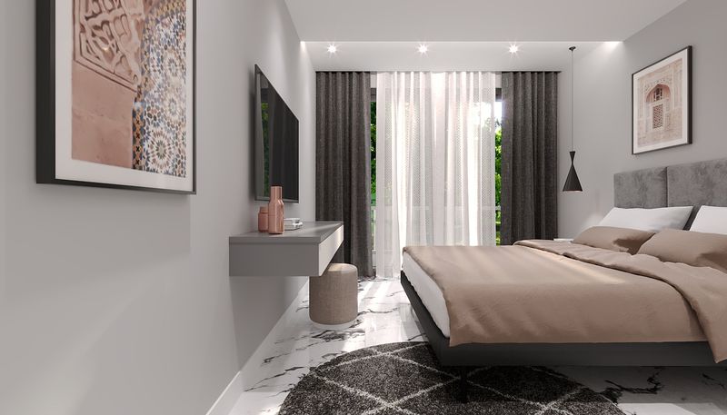 Квартиры 1+1 и пентхаусы 2+1 на стадии котлована. Махмутлар, Алания. фото 35