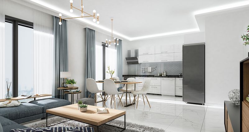 Investment complex with excellent location under construction in Avsallar, 46, 5 - 225 m2 фото 28