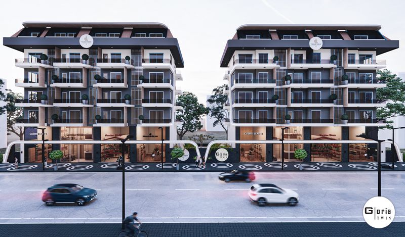 Новый проект на стадии котлована в центре Махмутлара. Апартаменты от 54 м2. фото 4