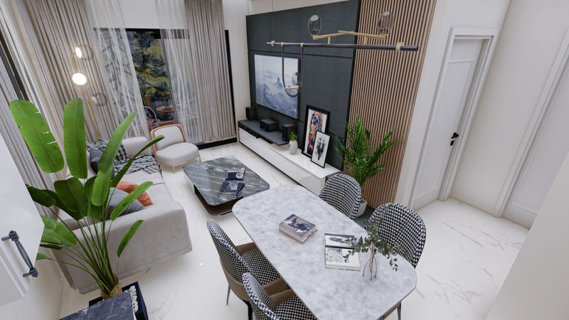 Новый проект на стадии котлована в центре Махмутлара. Апартаменты от 54 м2. фото 16