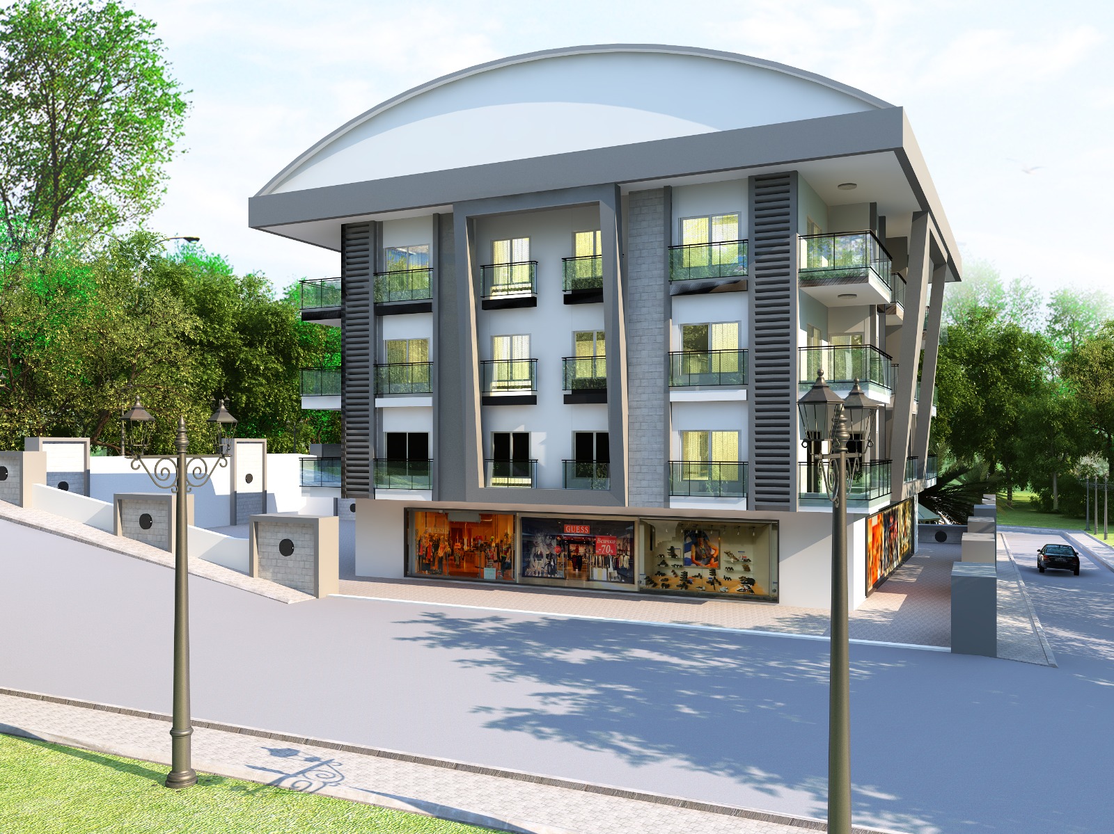 Complex under construction in Oba. Apartments from 54 m2. фото 6