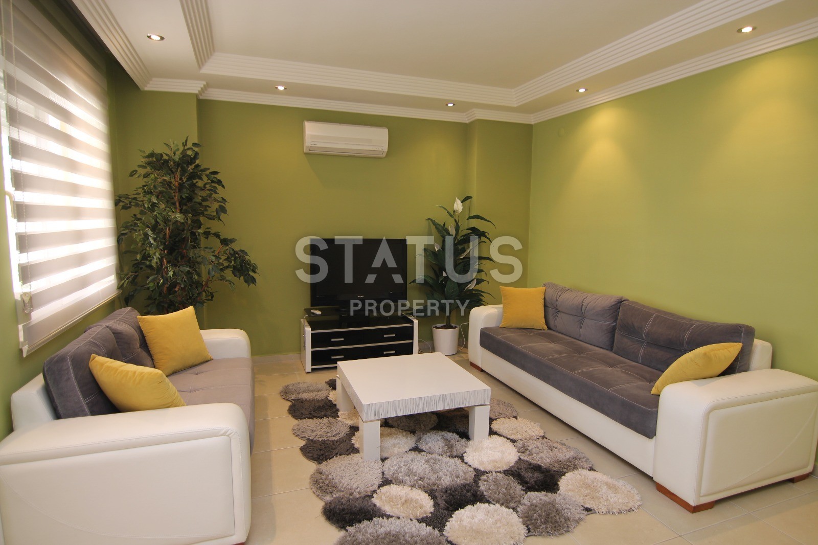 Уютные апартаменты в 100 м от Средиземного моря в центре района Махмутлар, 110 м2 фото 3