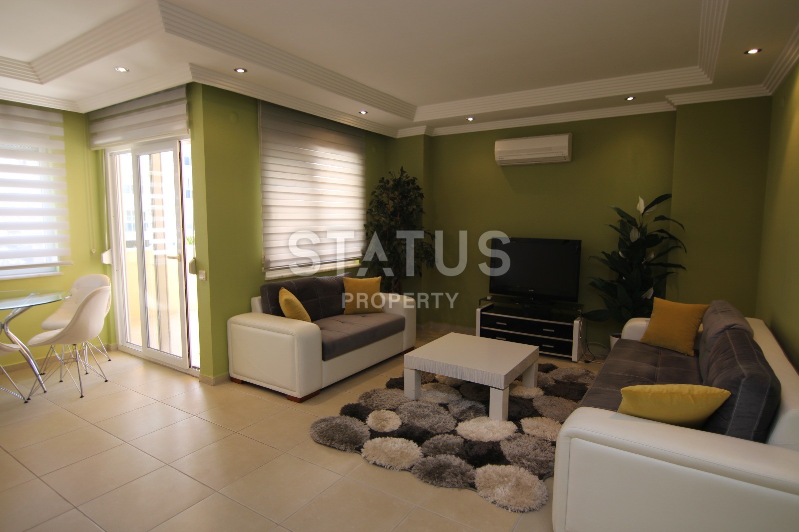 Уютные апартаменты в 100 м от Средиземного моря в центре района Махмутлар, 110 м2 фото 6